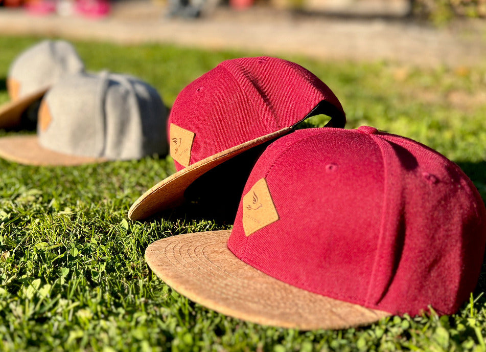 3er Set Sparrow Cap Rot (2xAdult, 1xKid)